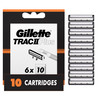 Gillette TRAC II Plus Mens Razor Blade Refills 10 Count Delivers a Clean Close Shave