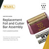 Wahl Professional 5 Star Series Shaver Shaper Replacement Foil Cutter Bar Assembly Super Close Gold