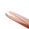 Tweezerman Rose Gold Petite Point and Slant Set with Travel Case