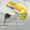 Gillette Venus ComfortGlide Womens Razor Blade Refills 6 Count Infused with Olay Coconut Scent