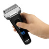 Runwe Rs725 Mens Electric Razor Cordless Foil Shaver with PopUp Beard Trimmer and LCD Display for Men WetDry Shaving