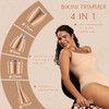 BLIBEE Bikini Trimmer Hair Clippers for Women Waterproof Electric Razor and 4 in 1 Bikini Shaver Set Deluxe Hair Trimmer