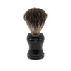 Edwin Jagger 81P36AMZ Classic Badger Shaving Brush for Shaving Cream or Soap for Men Black