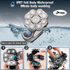9D Electric Head Shaver for Bald Men Upgraded 5in1 Head Shaver for Bald Men Waterproof WetDry Grooming Kit Electric Shav