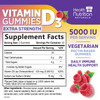 Vitamin D3 Gummies 5000 IU (125 mcg) - 3X Strength Immune Support and Bone Support, Vitamin D Gummy Dietary Supplement, Nature's Berry D Vitamin Supp online at globaldelivered