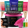 DELEXI Premium Waxing Kit for Women Men Painless Hard Wax Beads for Coarse Hair SmartHeat Wax Warmer No Burns 41Piece Se