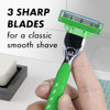 Gillette Mach3 Sensitive Mens Razor Blade Refills 20 Count Designed for Sensitive Skin