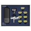 Gillette ProGlide Shield Premium Edition Razors for Men 1 Gillette Razor 8 ProShield Razor Blade Refills 1 Travel Case