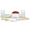 Gigi Student Starter Waxing Kit AllPurpose Honee Hair Removal Wax Kit with Wax Warmer Pre Post Care Muslin Strips and Ap