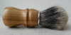 SOC Cherry Wood Shave Brush Badger shave brush by Semogue