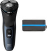 Philips Norelco Shaver for Men Series 3000 Rechargeable WetDry Mens Electric Shavers Electric Razor for Men Modern Steel