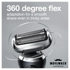 Braun Electric Razor for Men Waterproof Foil Shaver Series 7 7027cs Wet Dry Shave with Beard Trimmer Rechargeable Chargi