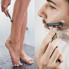 Bambaw Double Edge Safety Razor for Men Women Double Edge Razor with 5 Blades EcoFriendly Safety Razors Reusable Plastic