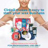 Cirepil Waxing Kit Introduction Waxing Kit Heater Blue wax Beads Pre Post products an Empty Tin The Best Temperature for