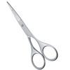Suvorna small scissors for beard mustache facial nose eyebrow and ear hair Hair scissors for cutting trimming grooming M