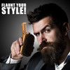 Beard Brush Beard Comb Beard Oil Beard Balm Grooming Kit for Mens Care Travel Facial Hair Set for Growth Styling Shine S
