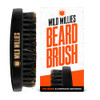 Wild Willies Natural Boar Bristle Brush for Hair Beard Multipurpose Boar Bristle Hair Brush for Grooming Slick Back Hair