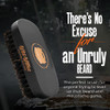 Wild Willies Natural Boar Bristle Brush for Hair Beard Multipurpose Boar Bristle Hair Brush for Grooming Slick Back Hair