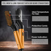 Beard Straightener Grooming Kit for Men Beard Growth Kit Wash Brush Comb Unscented Growth Oil All Natural Sandalwood Bal
