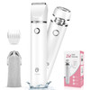 Cayzor Bikini Trimmer and Shaver Kit for Women 2in1 WetDry Electric Body Hair Trimmer Facial Hair Removal Cordless Water