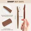 D Dermaplane Razor for Women Face 6PCS Face Razors for Women Eyebrow Razor with Precision Cover Face Shaver for Men Faci