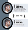 VOID Homme Black Beard Filler Pen Kit Fuller NaturalLooking Beard with Waterproof Pencil Liner and Marker