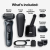 Braun Series 6 6075cc Electric Shaver with SmartCare Center and Precision Trimmer Wet Dry Rechargeable Cordless Foil Sha