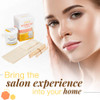 GiGi Microwave Wax Kit All Purpose Honee Soft Wax Hair Removal Kit for Face Body Includes Wax Strips and Applicators Eas