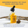 SEVEN POTIONS Natural Beard Oil for Men 1 FL OZ 30ml Sweet Woody Beard Softener Conditioner Vegan Conditioning Oil That
