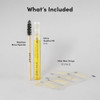 Parissa Natural Brow Wax Strips BeginnerFriendly FragranceFree ReadytoUse Eyebrow Waxing for Sensitive Skin 32 Strips 16