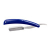 JOHNNY B Professional Barber Straight Edge Razor Blue