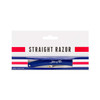 JOHNNY B Professional Barber Straight Edge Razor Blue