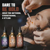 Viking Revolution Beard Oil for Men 3 Pack Natural Mens Beard Oil Variety Set Sandalwood Pine and Cedar Clary Sage Scent