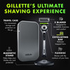 Gillette Labs with Exfoliating Bar by Gillette Mens Razor and Travel Case Shaving Kit for Men Storage on the Go Includes
