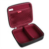 Hermitshell Hard Travel Case for Wahl Professional 5 Star Series ShaverShaper WA8061100 BlackMaroon