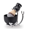 JEQUILCORENVEO Deluxe Shaving Kit for Men 3 in 1 Shaving Set Includes Shaving Brush Shaving Bowl Razor Brush Holder