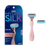 Schick Hydro Silk Rose Gold Metal Razor for Women Womens Razors 5Blade Razors for Women Includes 1 Womens Razor Handle 2