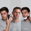 Panasonic Hybrid Wet Dry Shaver Trimmer Detailer with Two Adjustable Trim Attachments Popup Precision Detail Trimmer Sha
