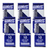 Dorco Fresh Twin Blade Disposable Razors for Men 60 Counts Smooth Comfortable Shave Shaving Razors for Men NonSlip Handl