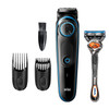 Braun Beard Trimmer BT5240 Hair Clippers for Men Cordless Rechargeable with Gillette ProGlide Razor