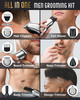Ufree Beard Trimmer for Men Waterproof Electric Razor for Nose Body Face Mustache Cordless Hair Clippers Shavers Groomin