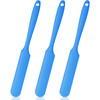 Mudder 3 Pcs Nonstick Wax Spatulas Silicone Waxing Applicator Hair Removal Sticks Applicator Spatula Reusable Hard Wax S