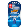 BIC EasyRinse AntiClogging Mens Disposable Razors for a Smoother Shave With Less Irritation Shaving Razors With 4 Blades