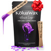 KoluaWax Hard Wax Beads for Hair Removal Coarse Hair Formula Face Brazilian Underarms Back Chest Bikini Waxing Lavender
