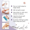 Satin Smooth NonWoven Cloth Waxing Strips Large 100 Ct X 2 Packs