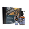 Proraso Azur Lime Beard Care Duo Kit Beard Wash and Oil with Fresh Citrus Scent for Long or Full Beards Premium Italian