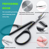 Facial Hair Small Grooming Scissors For Men Women Eyebrow Nose Hair Mustache Beard Eyelashes Ear Trimming Kit Curved and