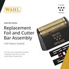 Wahl Professional 5 Star Finale Replacement Foil Cutter Bar Assembly Super Close Gold Foil