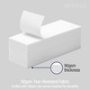Appearus 250Count Large 3x9 NonWoven Waxing Strips 90 gsm TearResistant LintFree Epilating Strips for Face Body Compatib