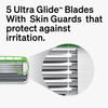 Schick Hydro Sensitive Razors for Men 5Blade Mens Razors for Shaving 1 Mens Razor Handle with 17 Razor Blades Refills